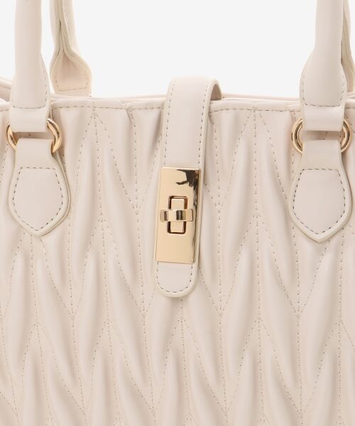 MAJESTIC LEGON / マジェスティックレゴン トートバッグ | クラシカルスクエアミディバッグ | 詳細21