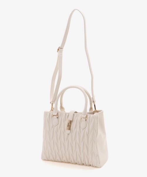 MAJESTIC LEGON / マジェスティックレゴン トートバッグ | クラシカルスクエアミディバッグ | 詳細23