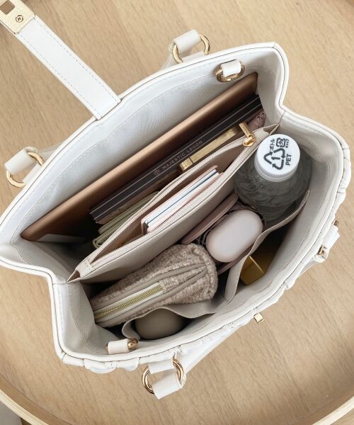 MAJESTIC LEGON / マジェスティックレゴン トートバッグ | クラシカルスクエアミディバッグ | 詳細9