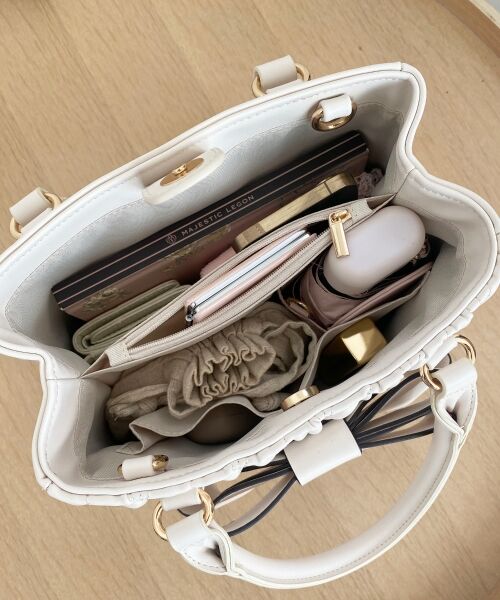 MAJESTIC LEGON / マジェスティックレゴン トートバッグ | クラシカルスクエアリボンバッグ | 詳細18