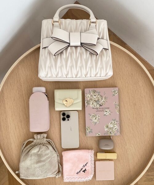 MAJESTIC LEGON / マジェスティックレゴン トートバッグ | クラシカルスクエアリボンバッグ | 詳細19