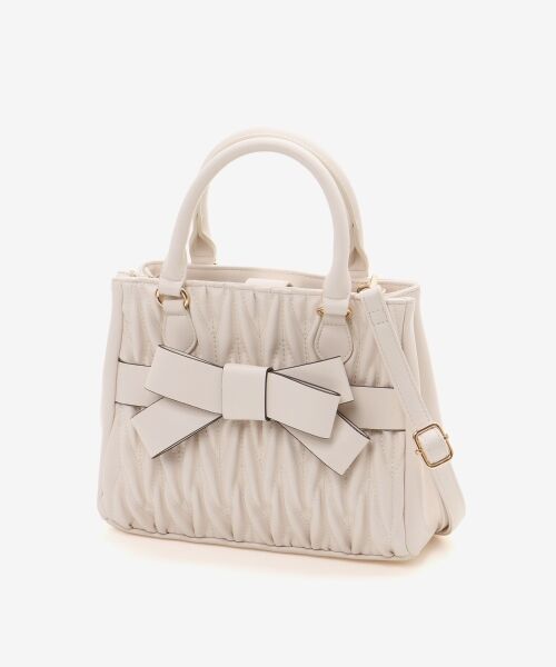 MAJESTIC LEGON / マジェスティックレゴン トートバッグ | クラシカルスクエアリボンバッグ | 詳細21