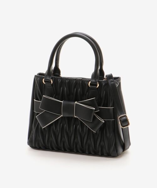 MAJESTIC LEGON / マジェスティックレゴン トートバッグ | クラシカルスクエアリボンバッグ | 詳細22