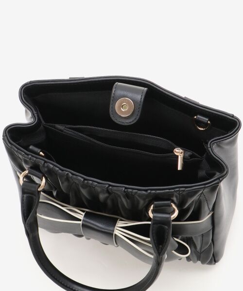 MAJESTIC LEGON / マジェスティックレゴン トートバッグ | クラシカルスクエアリボンバッグ | 詳細28