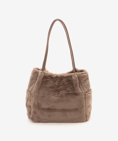 MAJESTIC LEGON / マジェスティックレゴン トートバッグ | ポンポン付きファータックトート | 詳細8