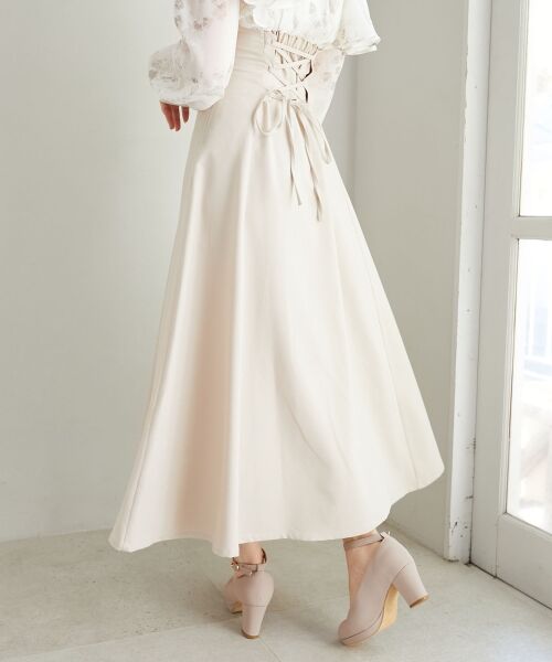 MAJESTIC LEGON / マジェスティックレゴン ミニ丈・ひざ丈ワンピース | ウエストきゅっとフリルワンピース | 詳細20