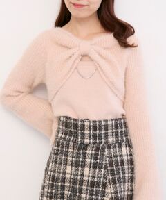 MAJESTIC LEGON / マジェスティックレゴン ニット・セーター | リボンボレロドッキングニット