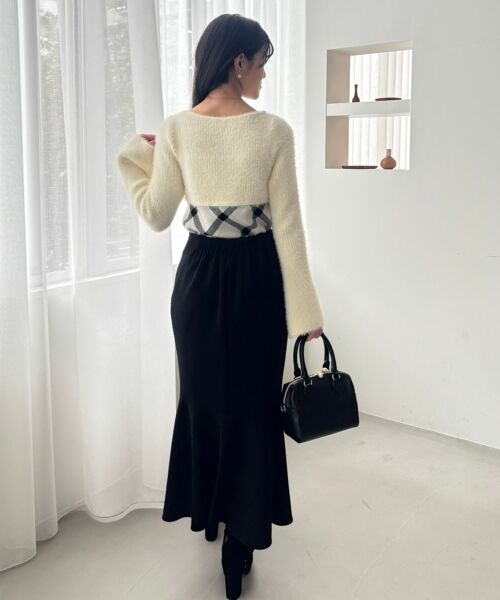 MAJESTIC LEGON / マジェスティックレゴン ニット・セーター | リボンボレロドッキングニット | 詳細27