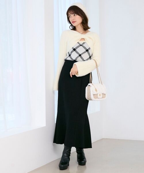 MAJESTIC LEGON / マジェスティックレゴン ニット・セーター | リボンボレロドッキングニット | 詳細16