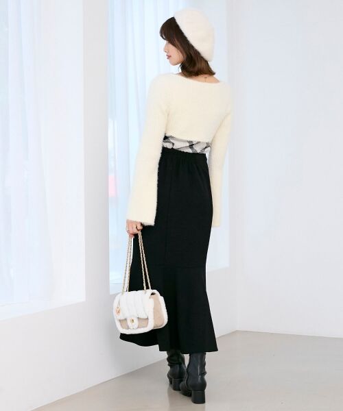 MAJESTIC LEGON / マジェスティックレゴン ニット・セーター | リボンボレロドッキングニット | 詳細18