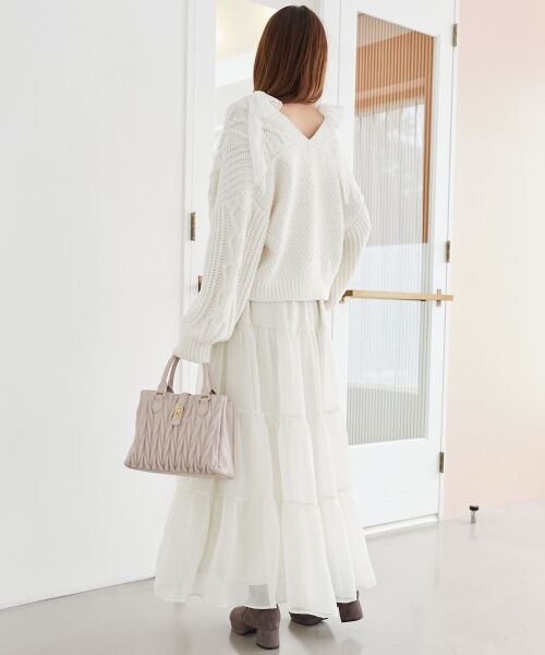 MAJESTIC LEGON / マジェスティックレゴン カーディガン・ボレロ | ハートマシュマロモールカーディガン | 詳細4