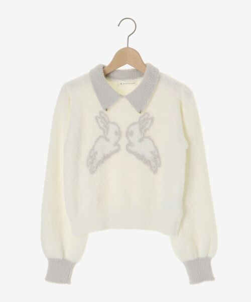 MAJESTIC LEGON / マジェスティックレゴン ニット・セーター | フワフワtwinsうさぎニット | 詳細16