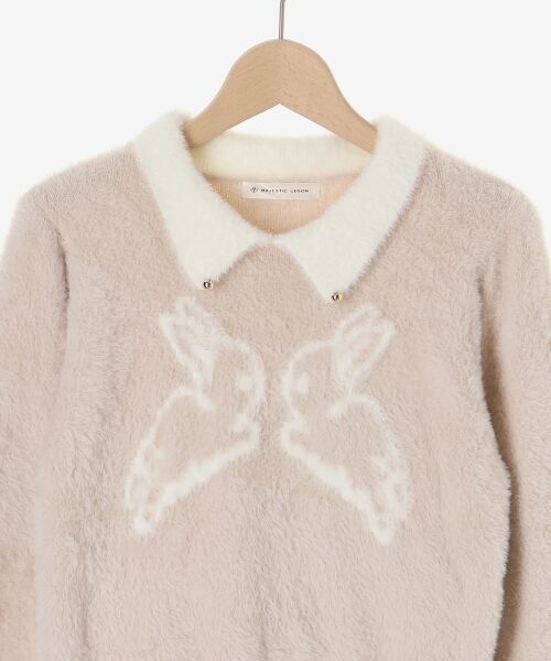 MAJESTIC LEGON / マジェスティックレゴン ニット・セーター | フワフワtwinsうさぎニット | 詳細19
