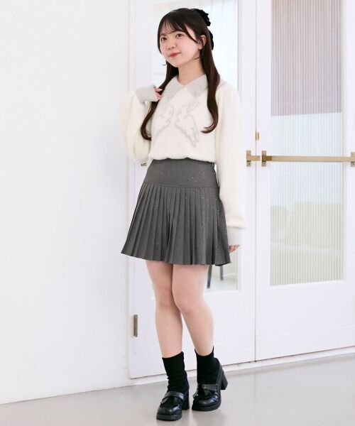 MAJESTIC LEGON / マジェスティックレゴン ニット・セーター | フワフワtwinsうさぎニット | 詳細3