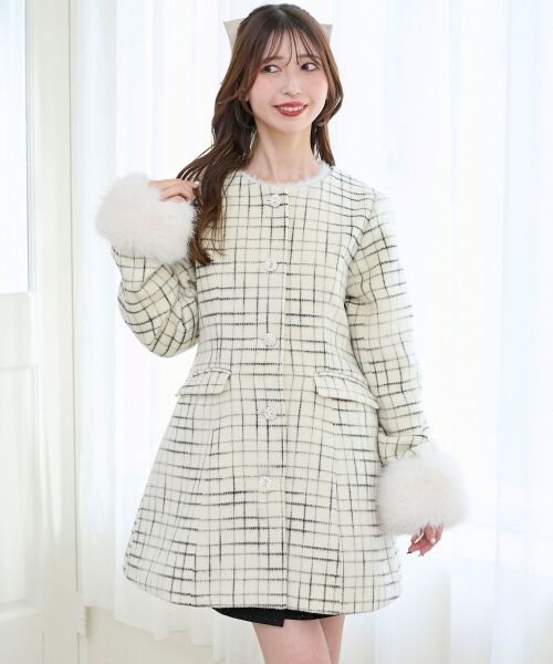 MAJESTIC LEGON / マジェスティックレゴン その他アウター | マルチwayリボンミディコート | 詳細13