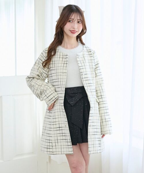 MAJESTIC LEGON / マジェスティックレゴン その他アウター | マルチwayリボンミディコート | 詳細15