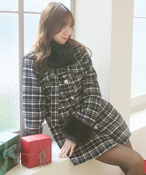 MAJESTIC LEGON / マジェスティックレゴン その他アウター | マルチwayリボンミディコート | 詳細25