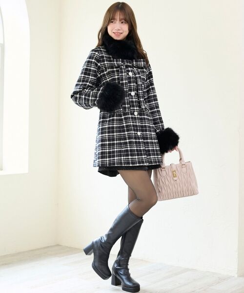 MAJESTIC LEGON / マジェスティックレゴン その他アウター | マルチwayリボンミディコート | 詳細27