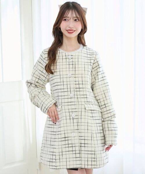 MAJESTIC LEGON / マジェスティックレゴン その他アウター | マルチwayリボンミディコート | 詳細14