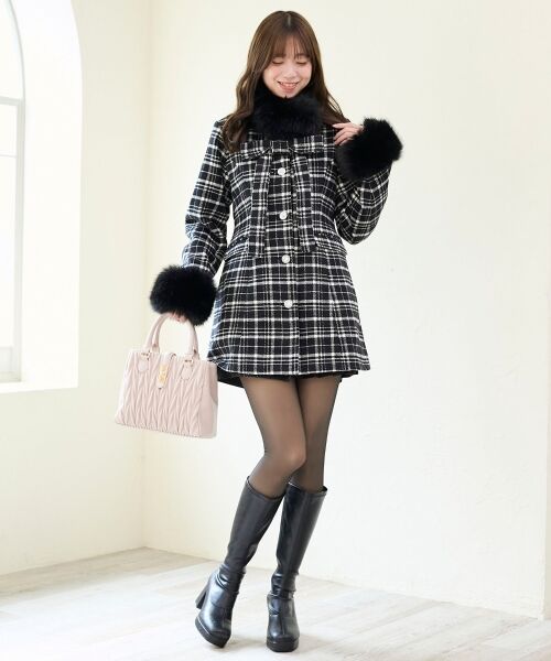 MAJESTIC LEGON / マジェスティックレゴン その他アウター | マルチwayリボンミディコート | 詳細26