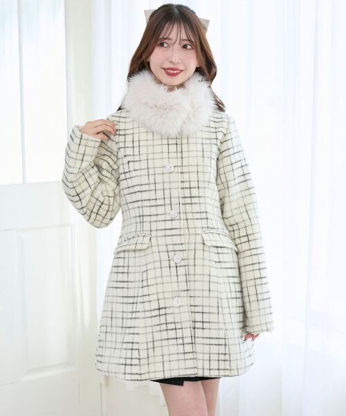 MAJESTIC LEGON / マジェスティックレゴン その他アウター | マルチwayリボンミディコート | 詳細12