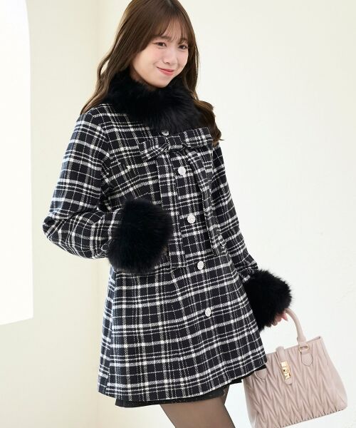 MAJESTIC LEGON / マジェスティックレゴン その他アウター | マルチwayリボンミディコート | 詳細30