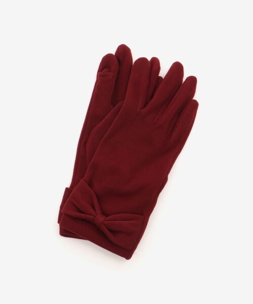 MAJESTIC LEGON / マジェスティックレゴン 手袋 | リボンデザイングローブ | 詳細5