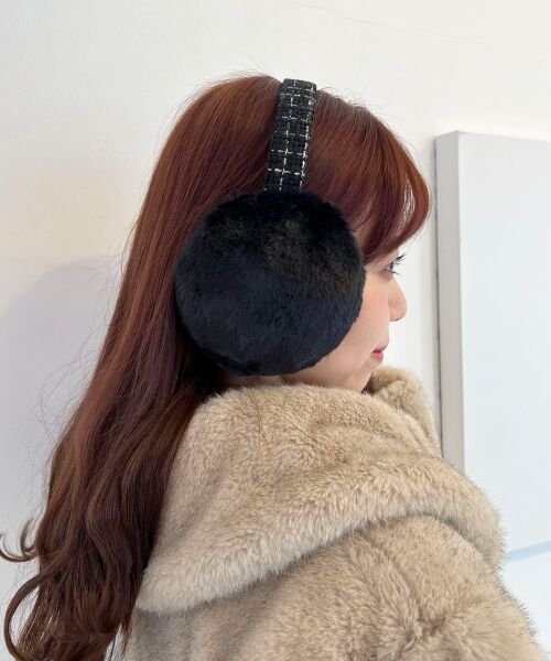 MAJESTIC LEGON / マジェスティックレゴン ネックウォーマー・イヤーマフ | ツイードライクコンパクトイヤーマフ | 詳細3