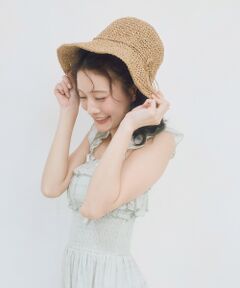 MAJESTIC LEGON / マジェスティックレゴン ハット | シンプル細編みペーパーハット