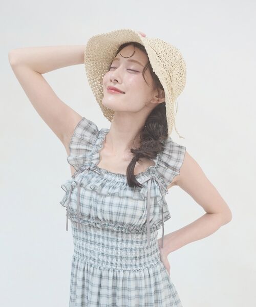 MAJESTIC LEGON / マジェスティックレゴン ハット | シンプル細編みペーパーハット | 詳細1