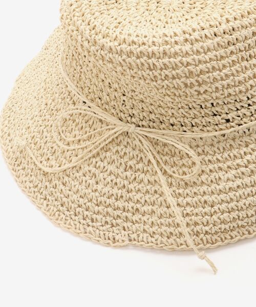 MAJESTIC LEGON / マジェスティックレゴン ハット | シンプル細編みペーパーハット | 詳細15