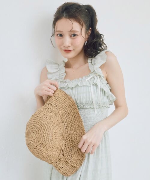 MAJESTIC LEGON / マジェスティックレゴン ハット | シンプル細編みペーパーハット | 詳細3