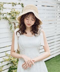 MAJESTIC LEGON / マジェスティックレゴン ハット | ライン編みペーパーハット