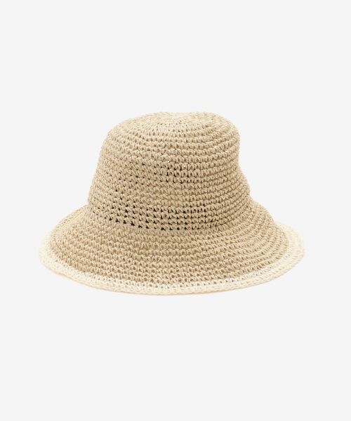 MAJESTIC LEGON / マジェスティックレゴン ハット | ライン編みペーパーハット | 詳細4