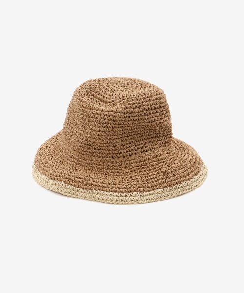 MAJESTIC LEGON / マジェスティックレゴン ハット | ライン編みペーパーハット | 詳細5