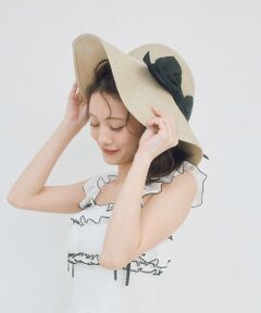 MAJESTIC LEGON / マジェスティックレゴン ハット | コンパクトウォッシャブルリボンハット