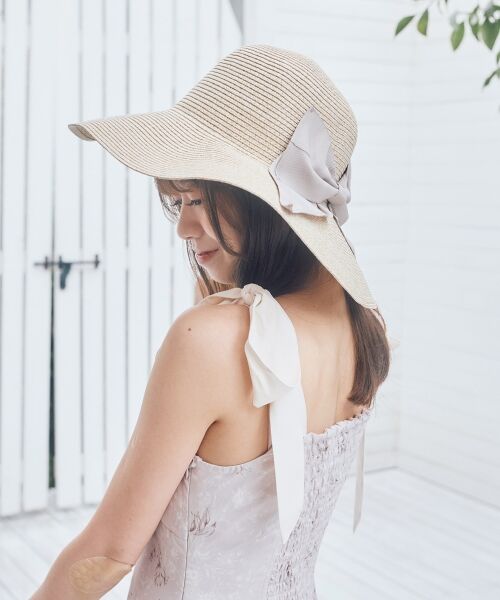 MAJESTIC LEGON / マジェスティックレゴン ハット | コンパクトウォッシャブルリボンハット | 詳細2