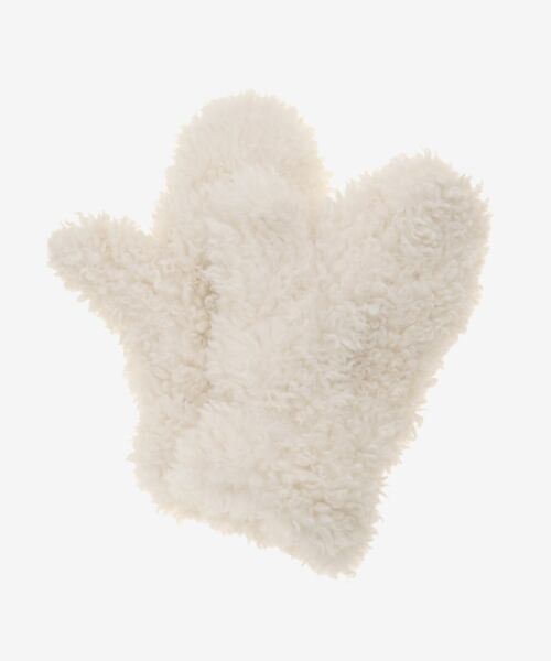 MAJESTIC LEGON / マジェスティックレゴン 手袋 | ストラップ付きプードルミトン | 詳細4