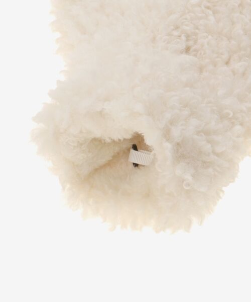 MAJESTIC LEGON / マジェスティックレゴン 手袋 | ストラップ付きプードルミトン | 詳細5