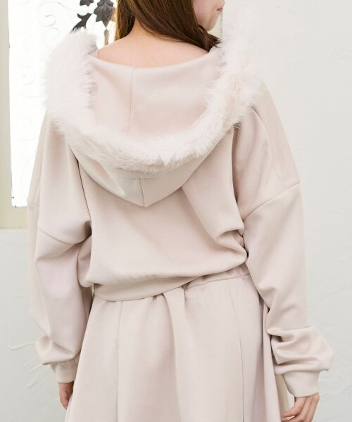 MAJESTIC LEGON / マジェスティックレゴン パーカー | 2wayフェイクファーラメパーカー | 詳細18