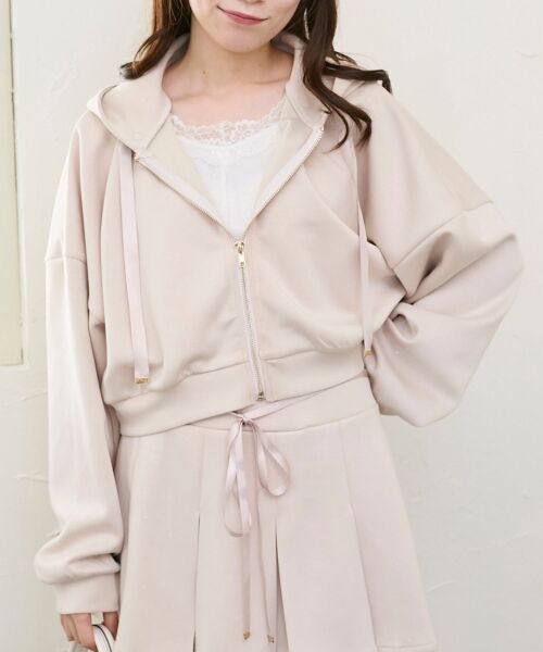 MAJESTIC LEGON / マジェスティックレゴン パーカー | 2wayフェイクファーラメパーカー | 詳細20