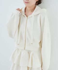 MAJESTIC LEGON / マジェスティックレゴン パーカー | ドロストリボンラインストーンパーカー