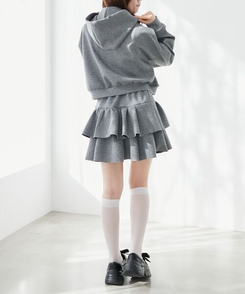 MAJESTIC LEGON / マジェスティックレゴン パーカー | ドロストリボンラインストーンパーカー | 詳細12