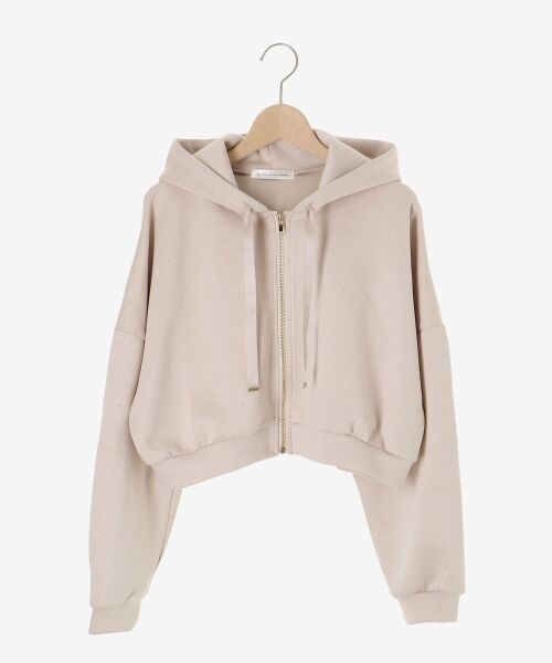 MAJESTIC LEGON / マジェスティックレゴン パーカー | ドロストリボンラインストーンパーカー | 詳細20