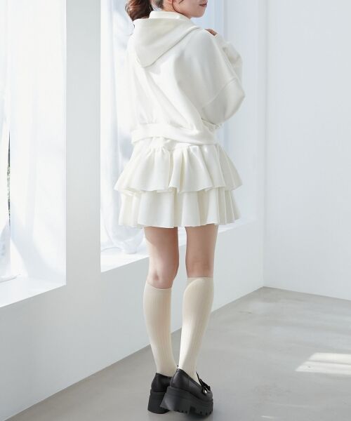 MAJESTIC LEGON / マジェスティックレゴン パーカー | ドロストリボンラインストーンパーカー | 詳細3