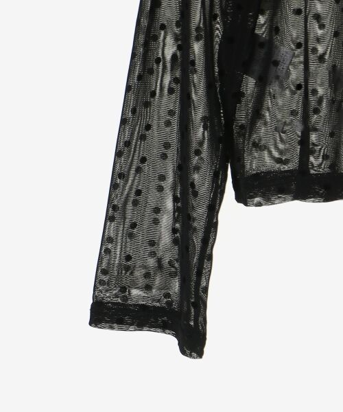 MAJESTIC LEGON / マジェスティックレゴン カットソー | ドットチュールシアートップス | 詳細19