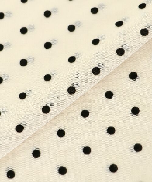 MAJESTIC LEGON / マジェスティックレゴン カットソー | ドットチュールシアートップス | 詳細21