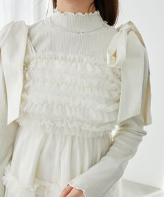 MAJESTIC LEGON / マジェスティックレゴン カットソー | ハイネックパフスリーブトップス