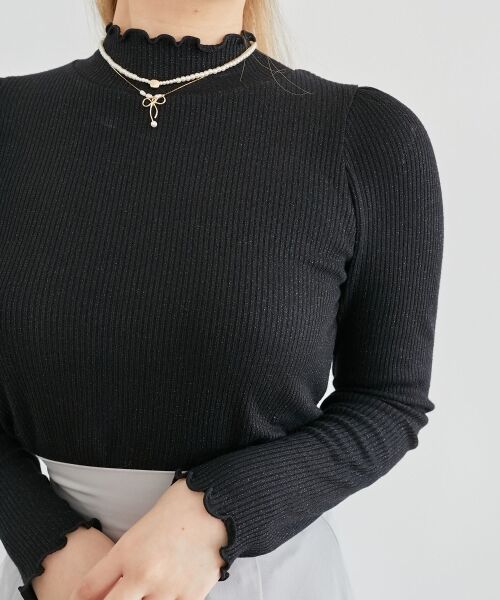 MAJESTIC LEGON / マジェスティックレゴン カットソー | ハイネックパフスリーブトップス | 詳細18