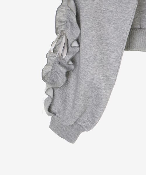 MAJESTIC LEGON / マジェスティックレゴン パーカー | 袖フリルクロップドパーカー | 詳細26